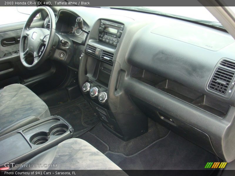 Taffeta White / Black 2003 Honda CR-V EX 4WD