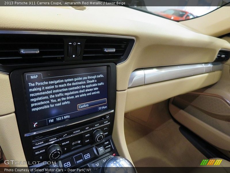 Amaranth Red Metallic / Luxor Beige 2013 Porsche 911 Carrera Coupe