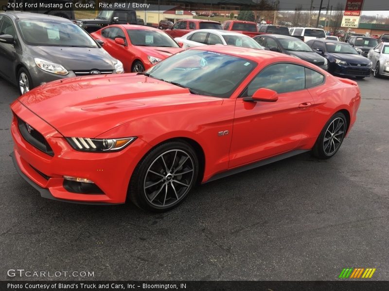 Race Red / Ebony 2016 Ford Mustang GT Coupe