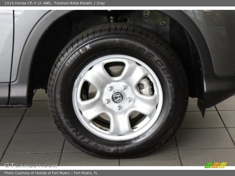 Polished Metal Metallic / Gray 2014 Honda CR-V LX AWD