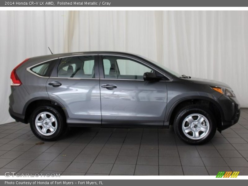 Polished Metal Metallic / Gray 2014 Honda CR-V LX AWD