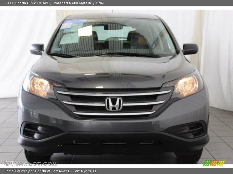 Polished Metal Metallic / Gray 2014 Honda CR-V LX AWD