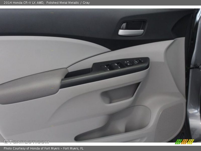 Polished Metal Metallic / Gray 2014 Honda CR-V LX AWD