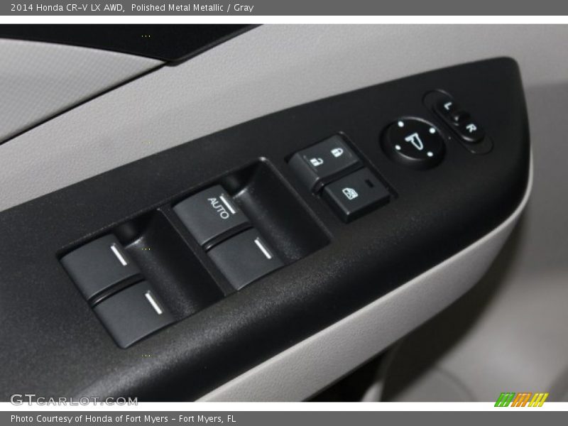 Polished Metal Metallic / Gray 2014 Honda CR-V LX AWD