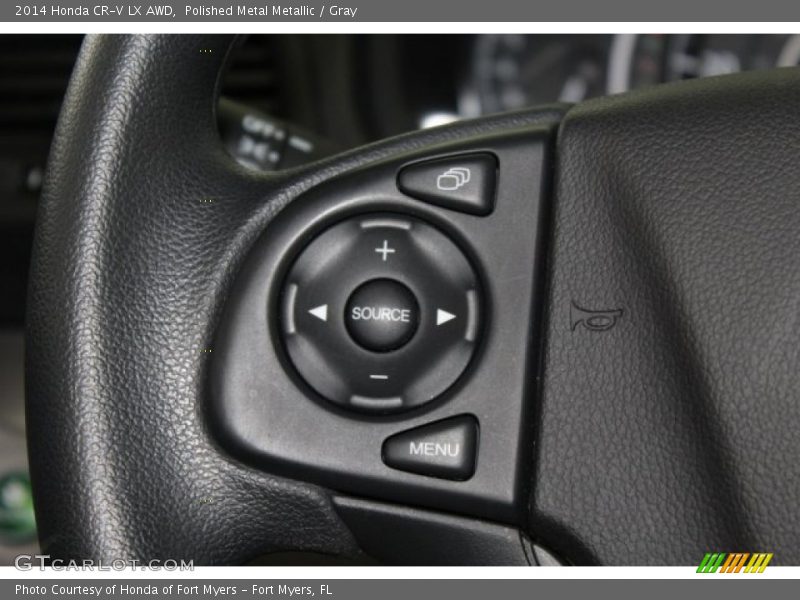 Polished Metal Metallic / Gray 2014 Honda CR-V LX AWD