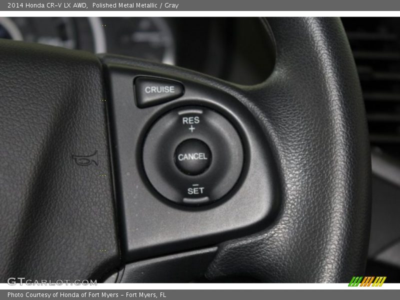 Polished Metal Metallic / Gray 2014 Honda CR-V LX AWD