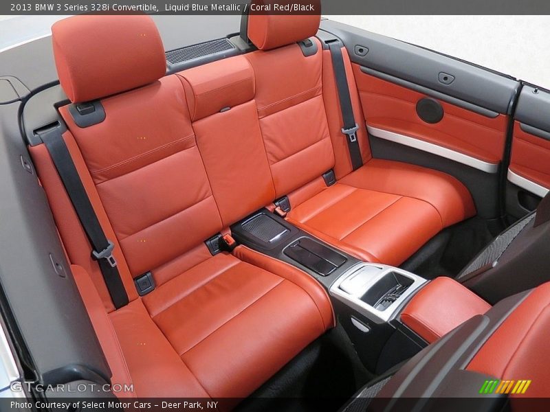 Rear Seat of 2013 3 Series 328i Convertible