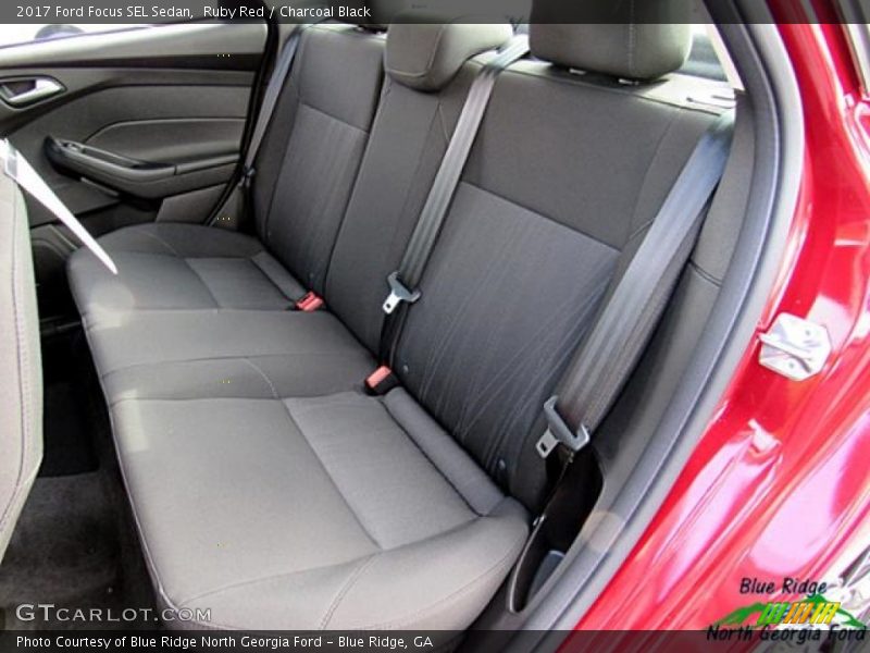 Ruby Red / Charcoal Black 2017 Ford Focus SEL Sedan