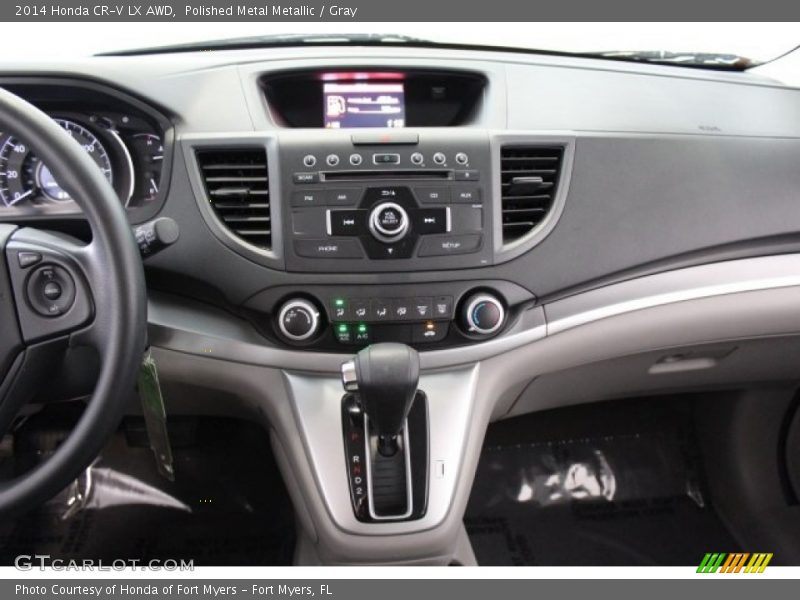 Polished Metal Metallic / Gray 2014 Honda CR-V LX AWD