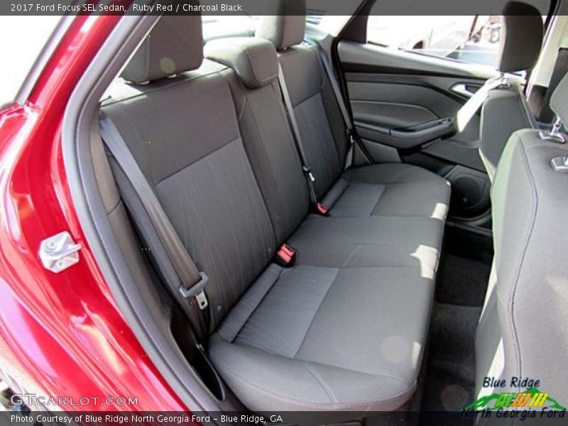 Ruby Red / Charcoal Black 2017 Ford Focus SEL Sedan