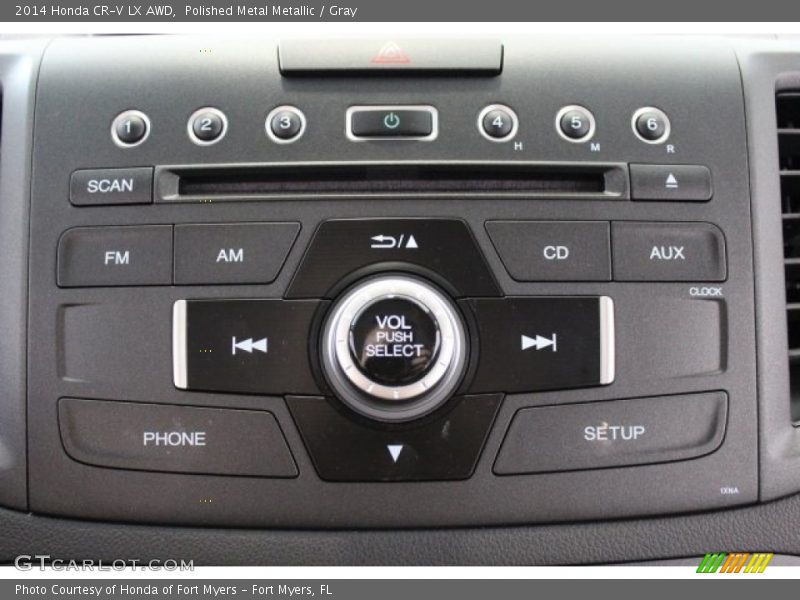Polished Metal Metallic / Gray 2014 Honda CR-V LX AWD