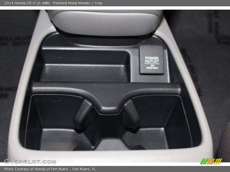 Polished Metal Metallic / Gray 2014 Honda CR-V LX AWD