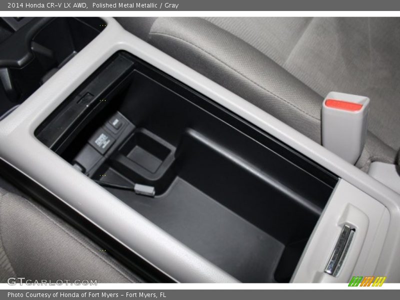 Polished Metal Metallic / Gray 2014 Honda CR-V LX AWD