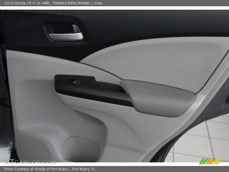 Polished Metal Metallic / Gray 2014 Honda CR-V LX AWD