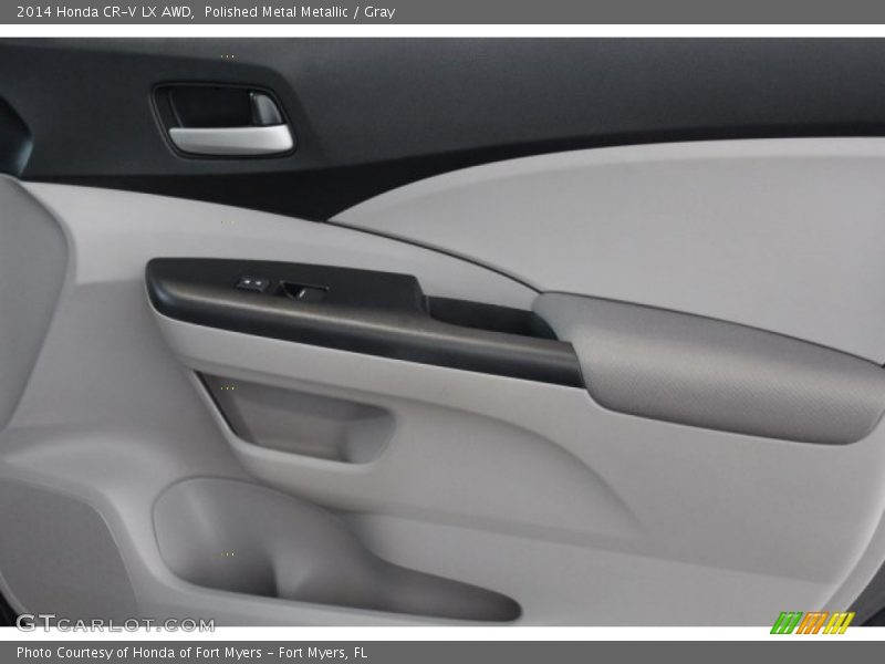 Polished Metal Metallic / Gray 2014 Honda CR-V LX AWD
