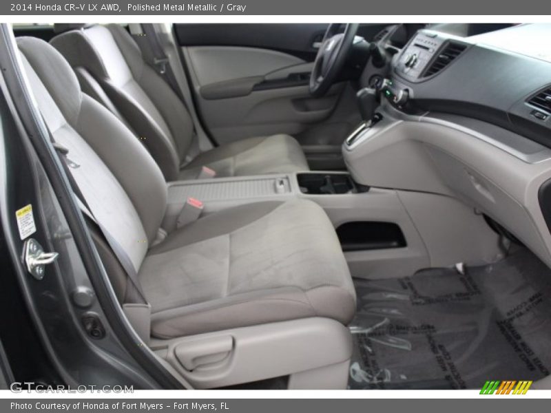 Polished Metal Metallic / Gray 2014 Honda CR-V LX AWD