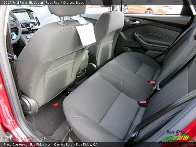 Ruby Red / Charcoal Black 2017 Ford Focus SEL Sedan