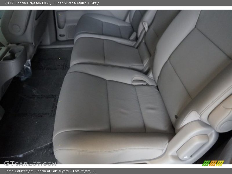 Lunar Silver Metallic / Gray 2017 Honda Odyssey EX-L