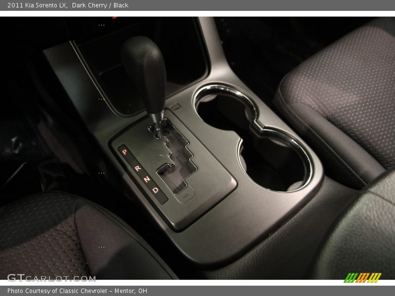 Dark Cherry / Black 2011 Kia Sorento LX