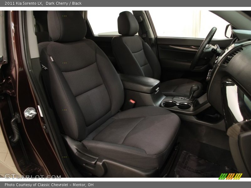 Dark Cherry / Black 2011 Kia Sorento LX