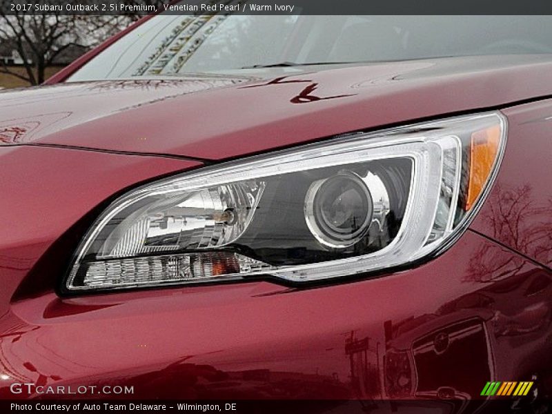 Venetian Red Pearl / Warm Ivory 2017 Subaru Outback 2.5i Premium