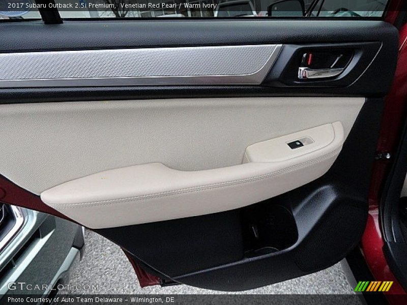 Venetian Red Pearl / Warm Ivory 2017 Subaru Outback 2.5i Premium