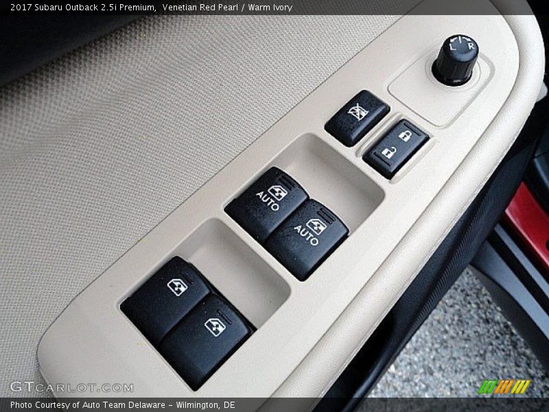 Venetian Red Pearl / Warm Ivory 2017 Subaru Outback 2.5i Premium