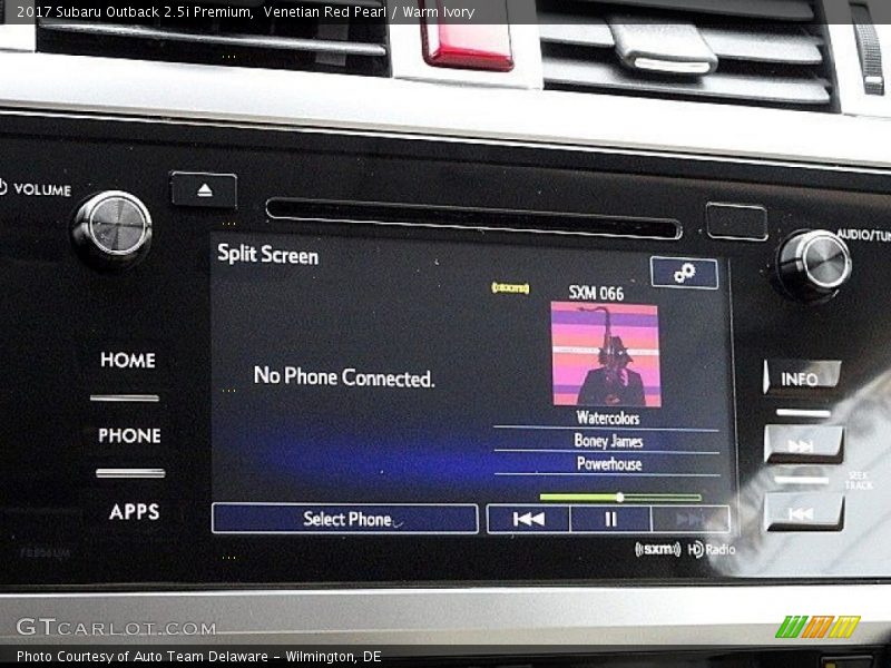 Venetian Red Pearl / Warm Ivory 2017 Subaru Outback 2.5i Premium