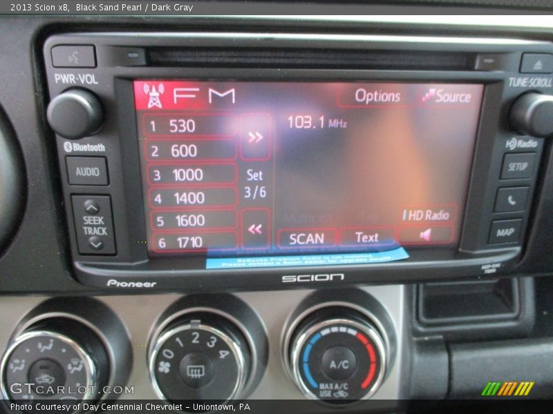 Black Sand Pearl / Dark Gray 2013 Scion xB