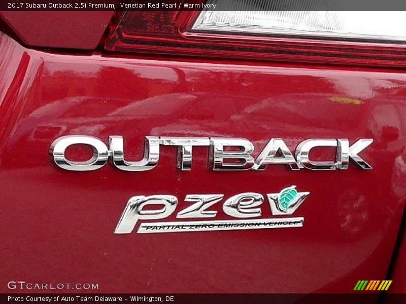 Venetian Red Pearl / Warm Ivory 2017 Subaru Outback 2.5i Premium