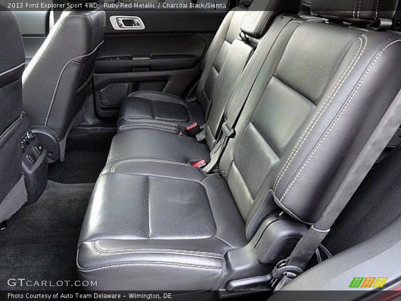 Rear Seat of 2013 Explorer Sport 4WD