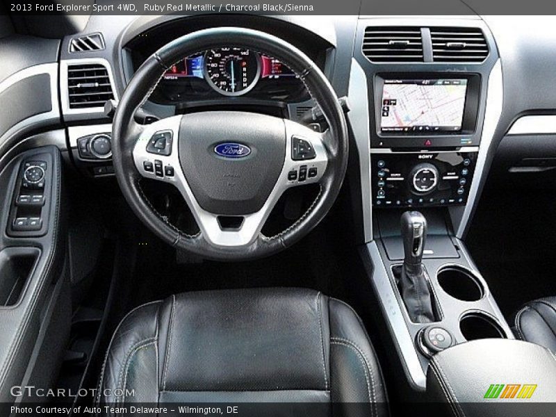 Dashboard of 2013 Explorer Sport 4WD