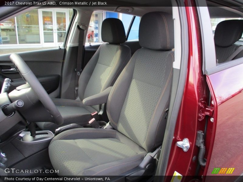 Crimson Metallic / Jet Black 2017 Chevrolet Trax LS AWD