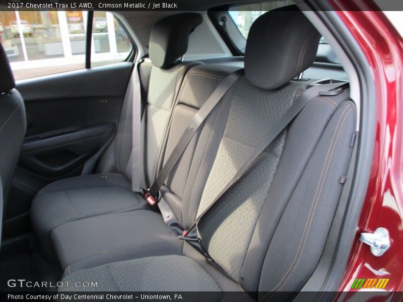 Crimson Metallic / Jet Black 2017 Chevrolet Trax LS AWD