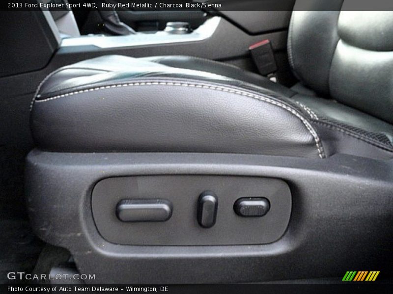 Ruby Red Metallic / Charcoal Black/Sienna 2013 Ford Explorer Sport 4WD