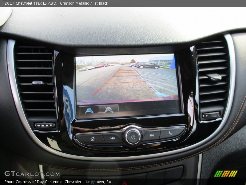 Crimson Metallic / Jet Black 2017 Chevrolet Trax LS AWD
