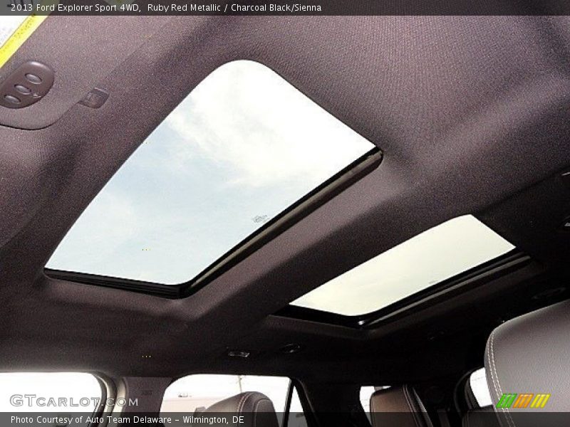 Sunroof of 2013 Explorer Sport 4WD