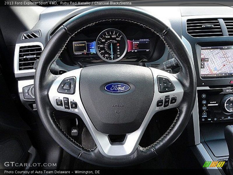  2013 Explorer Sport 4WD Steering Wheel