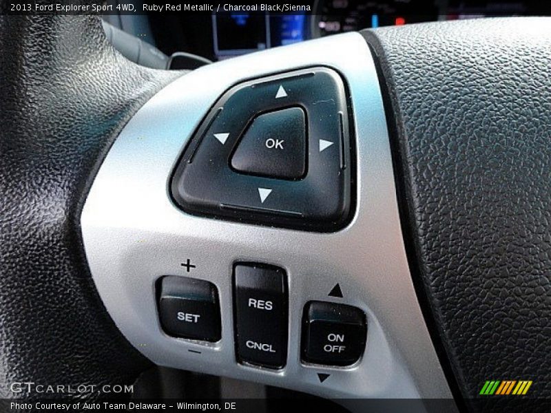 Controls of 2013 Explorer Sport 4WD