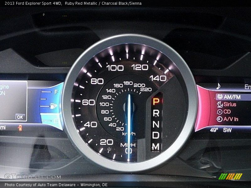  2013 Explorer Sport 4WD Sport 4WD Gauges
