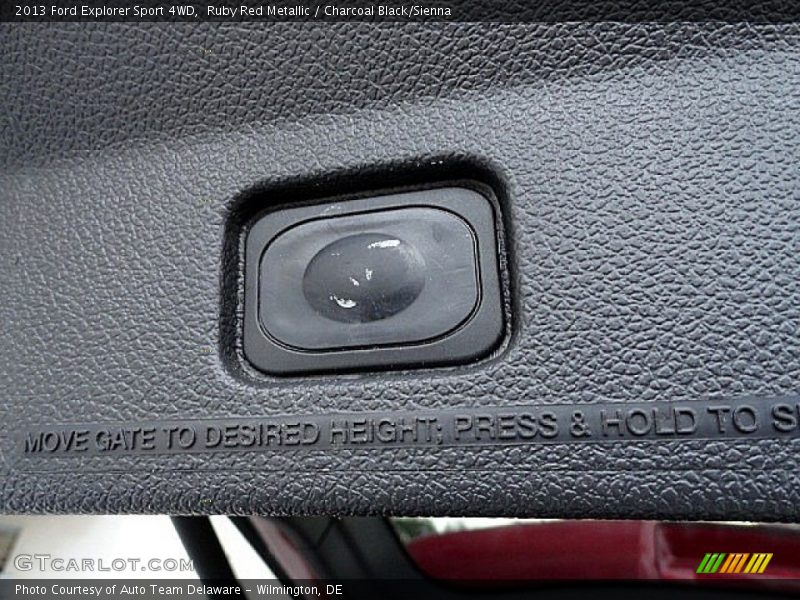 Ruby Red Metallic / Charcoal Black/Sienna 2013 Ford Explorer Sport 4WD