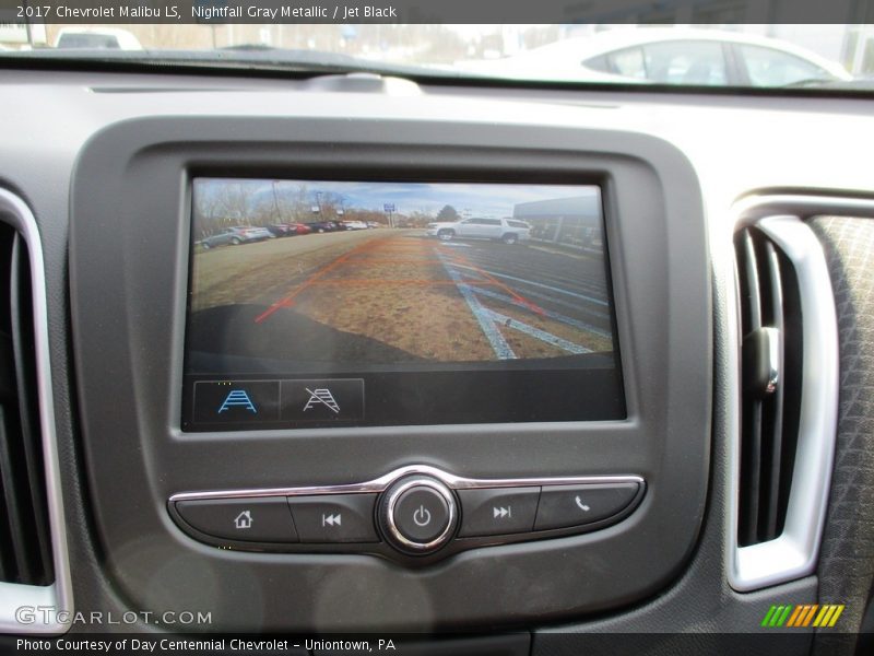 Nightfall Gray Metallic / Jet Black 2017 Chevrolet Malibu LS