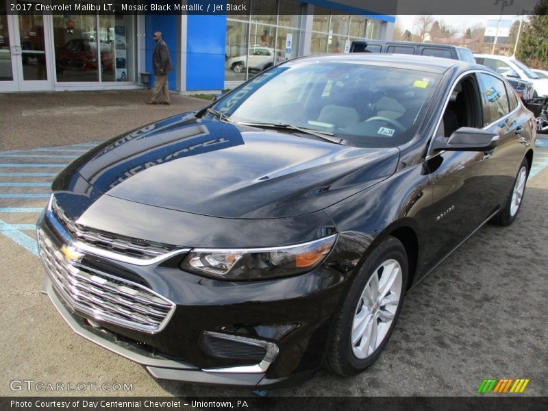 Mosaic Black Metallic / Jet Black 2017 Chevrolet Malibu LT