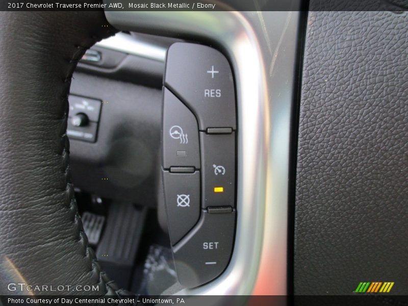Mosaic Black Metallic / Ebony 2017 Chevrolet Traverse Premier AWD