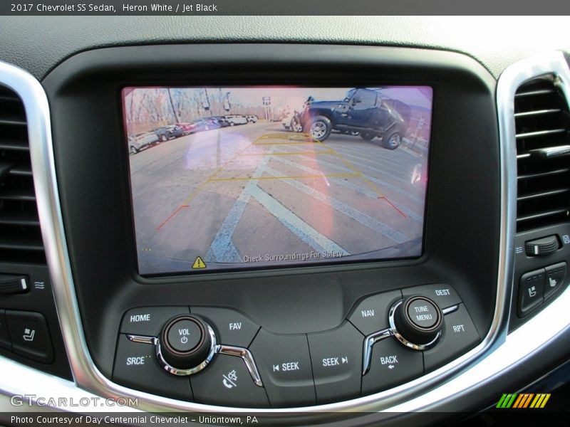 Controls of 2017 SS Sedan