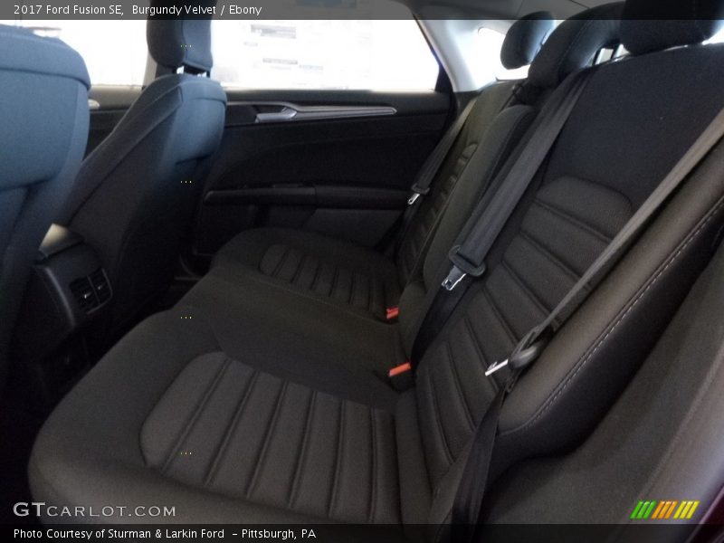 Burgundy Velvet / Ebony 2017 Ford Fusion SE