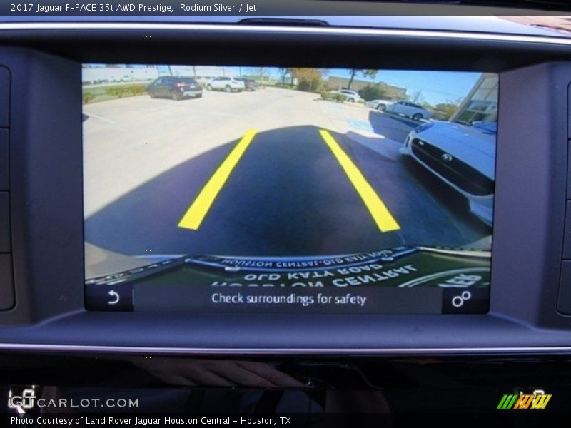 Rodium Silver / Jet 2017 Jaguar F-PACE 35t AWD Prestige