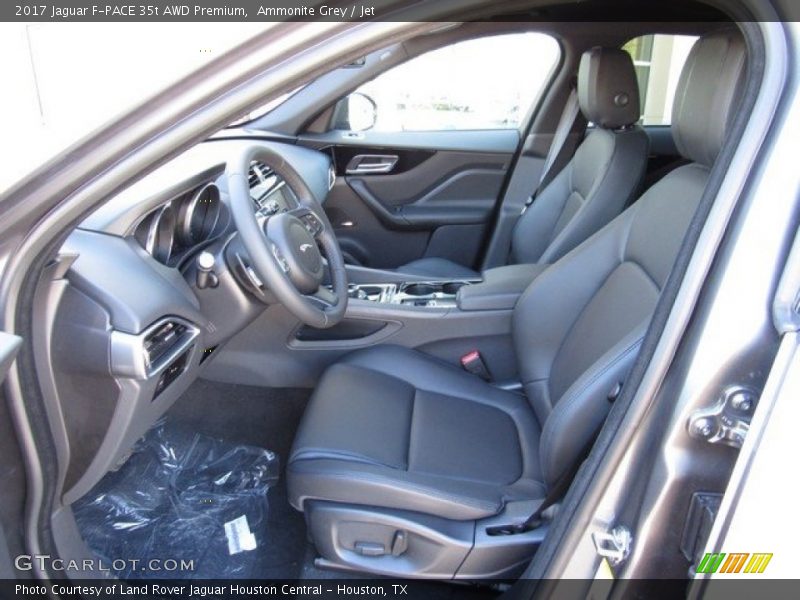 Ammonite Grey / Jet 2017 Jaguar F-PACE 35t AWD Premium
