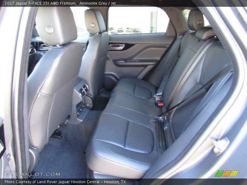 Ammonite Grey / Jet 2017 Jaguar F-PACE 35t AWD Premium