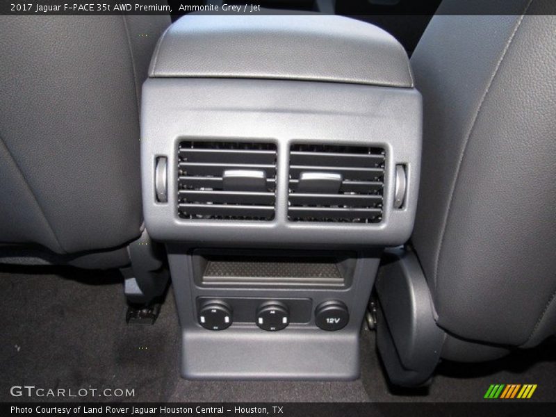 Ammonite Grey / Jet 2017 Jaguar F-PACE 35t AWD Premium